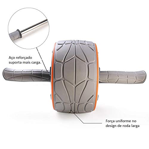 Roda Abdominal AB Roller para fitness portátil