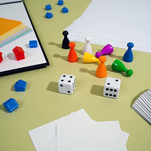 Image of Create Your Own Opoly Board Game - Blank Game Board with Board Game Accessories, Blank Cards, Property Cards - Ideal for DIY Family Games, Creative Projects