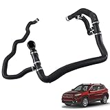 68102138AB Radiator Coolant Water Hose Upper and Lower Compatible with Jeep Cherokee 2.4L 2014-2018