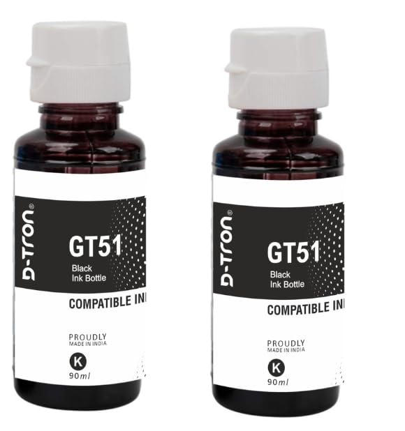 Refill Ink for HP GT51XL/53XL GT 52 for HP Ink Tank 115 310 315 319 410 415 416 419 455 500 515 520 525 530 589 615 750 790 670 GT5810 GT5811 GT5820 (Black(2pcs)) (B0DDQGTVBX) Amazon Price History, Amazon Price Tracker