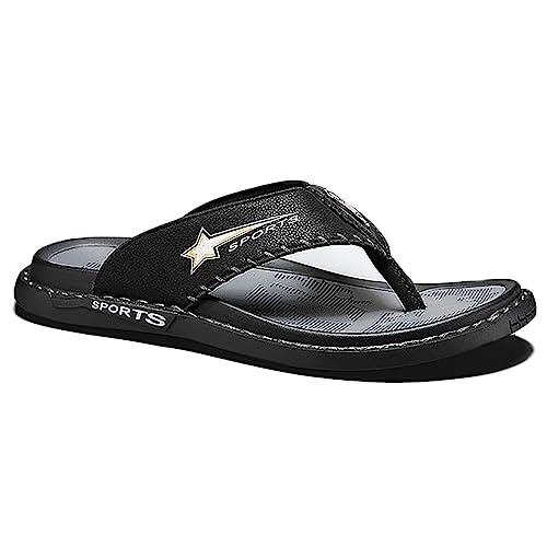 Chaussures de marche antidérapantes et tongs en cuir pour hommes actifs