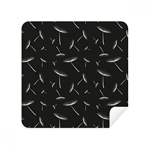 Tissu de nettoyage pissenlit blanc pour effacer les traces de lunettes