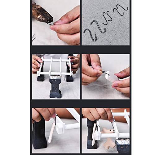 Dynwave Pottery Kiln Firing Hanging Wire Tungsten Wire Bracket Hanging Firing Holder 1M Long For Diy Ceramic Porcelain Small Object Beads Jewelry, 1Mm #TOP4