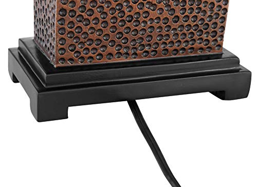 Lámpara de Mesa Rústica 360 Lighting Caldwell Set 2 miniatura 5