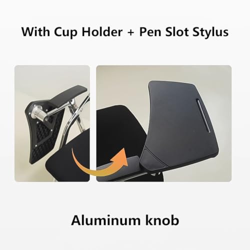 Chaise de bureau pliable ergonomique avec dossier en maille verte