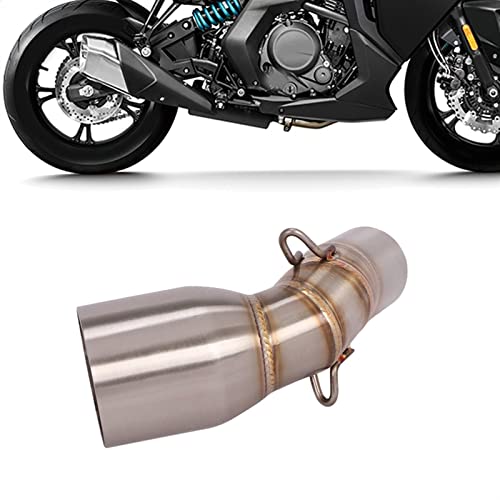 Tuyau d'échappement 51mm en acier inoxydable pour CFMoto 400GT et 650GT