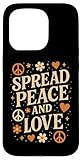 Photo Gallery retro spread peace and love camicia hippie 70s vintage donna custodia per iphone 15 pro Photo Gallery retro spread peace and love camicia hippie 70s vintage donna custodia per iphone 15 pro