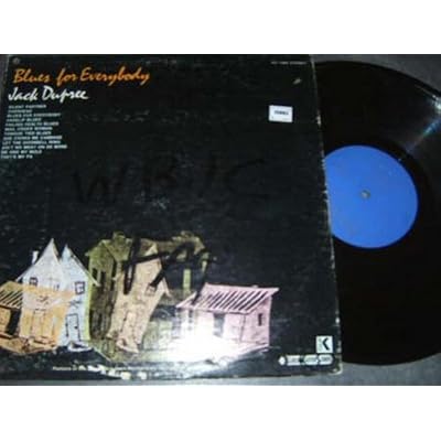 CHAMPION JACK DUPREE LP, BLUES FOR EVERYBODY, US ISSUE VG/EX USED VINYL
