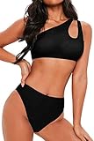 El juego incluye: top de bikini + braguita de cintura alta.