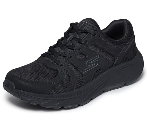 Skechers Men's Go Run Consistent 3 Core Track Sneaker, Black/Black, 8.5 by Skechers - Used condition - US$61.00