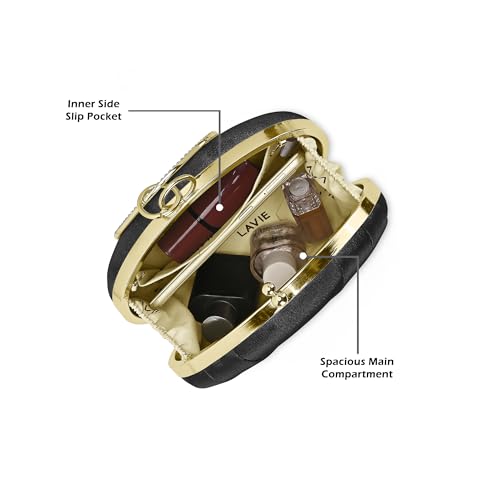 Image of Lavie Signature Women's Orem Circle Frame Clutch | Ladies purse |Gift For Women