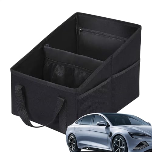 Organiseur de coffre de voiture boîte de rangement pliable compartimentée imperméable