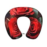 Photo Gallery sdtykhj romantico cuscino da viaggio con rose rosse, comodo cuscino in memory foam a forma di u per supporto per la testa, cuscini da viaggio per aerei, portatile, da viaggio, cuscino per il collo per Photo Gallery sdtykhj romantico cuscino da viaggio con rose rosse, comodo cuscino in memory foam a forma di u per supporto per la testa, cuscini da viaggio per aerei, portatile, da viaggio, cuscino per il collo per