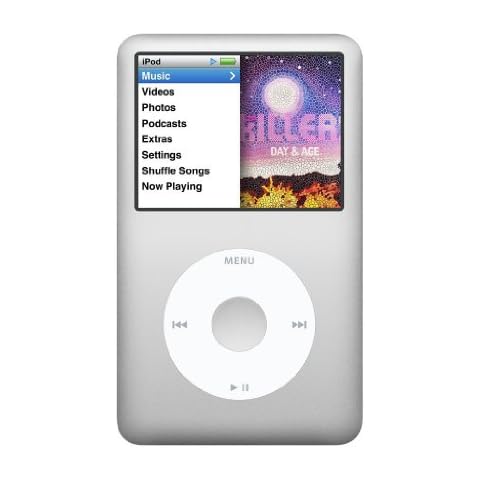 Apple iPod Classic 160GB MP3 Player - Silver Cover