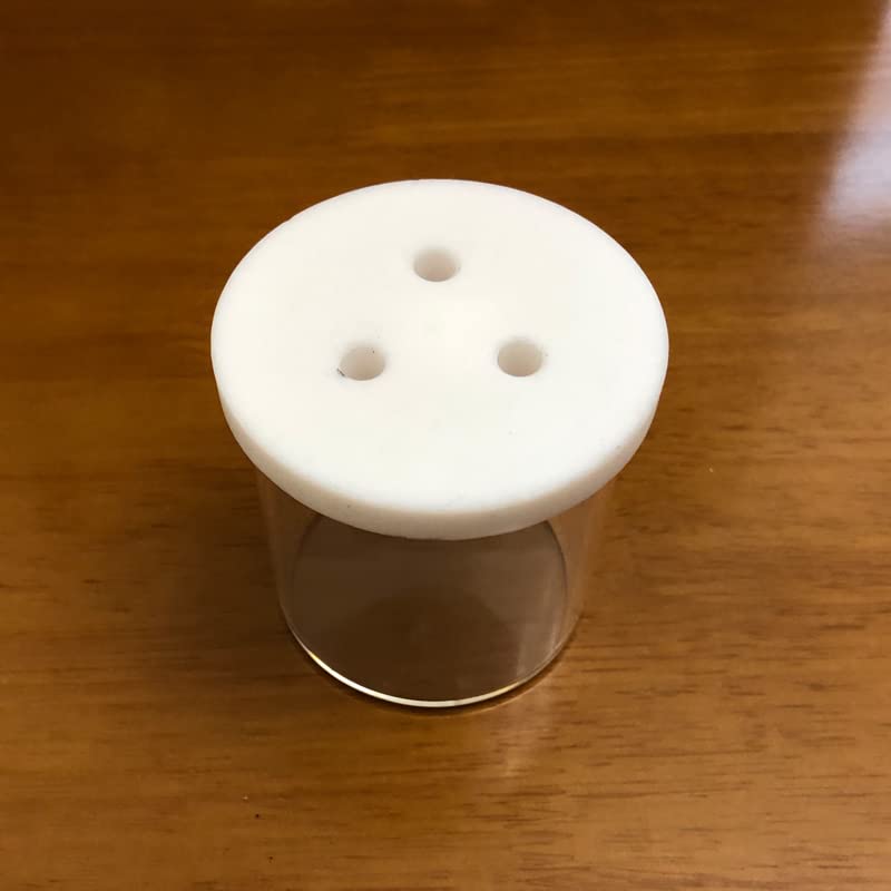 Professional Three Electrode Electrolysis Device - High Borosilicate Glass Electrolytic Cell with PTFE Cover(300ml)