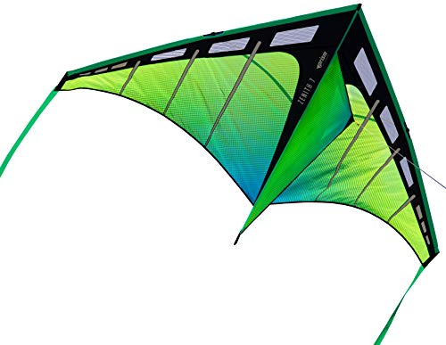 Prism Kite Technology Zenith 7 Aurora Single Line Drachen Ready to Fly mit Schnur, Wickler und Reisetasche Cover