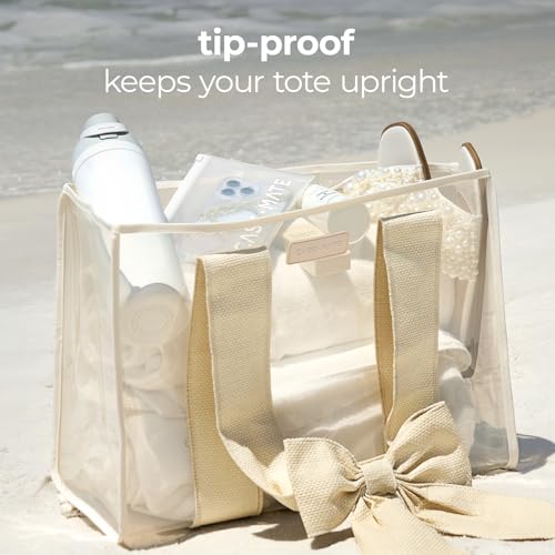 Case-Mate Ecru Raffia Bow Tote