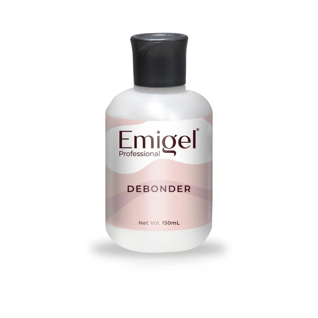 Emigel Professional Debonder, Nail Polish Remover Solution, 150ml