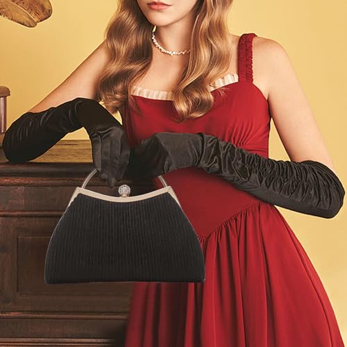 Image of Evening Purses for Women Sparkly Handbags with Chain Womens Evening Bag for Wedding Party Prom
