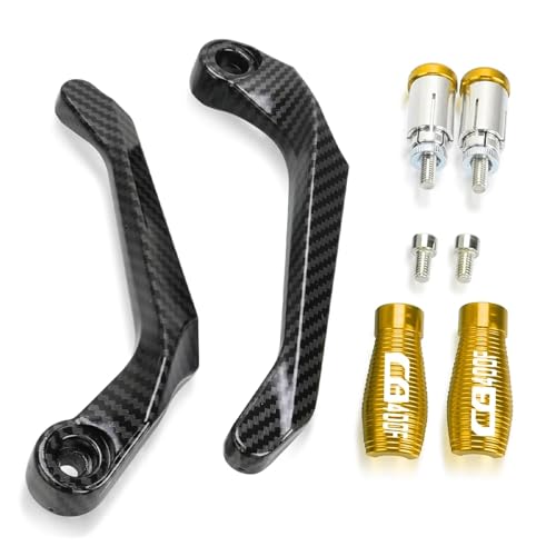 Protège-mains CB400F 1989-1991 Jaune 22mm CNC Moto