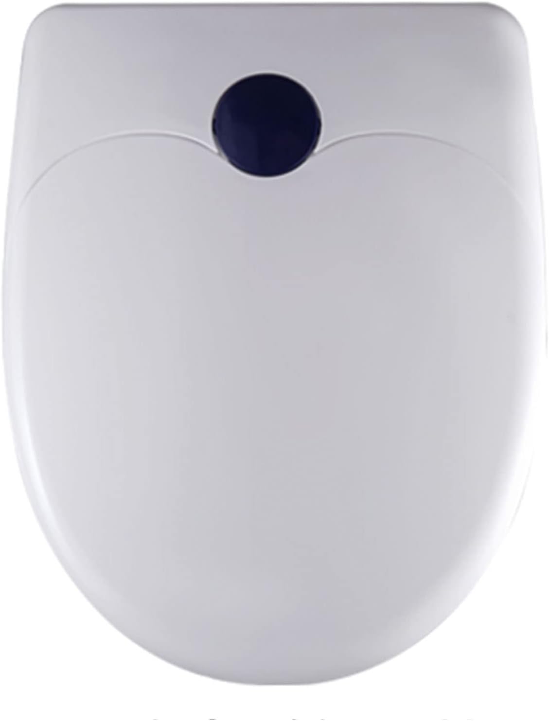 BHBXZZDB Toilet Seat with Build in Potty Training Seat, 2 in 1 Soft Close Toilet Seat, Never Loosen and Easy for Cleaning, Durable Plastic Toilet Seat Lid Easy Installation