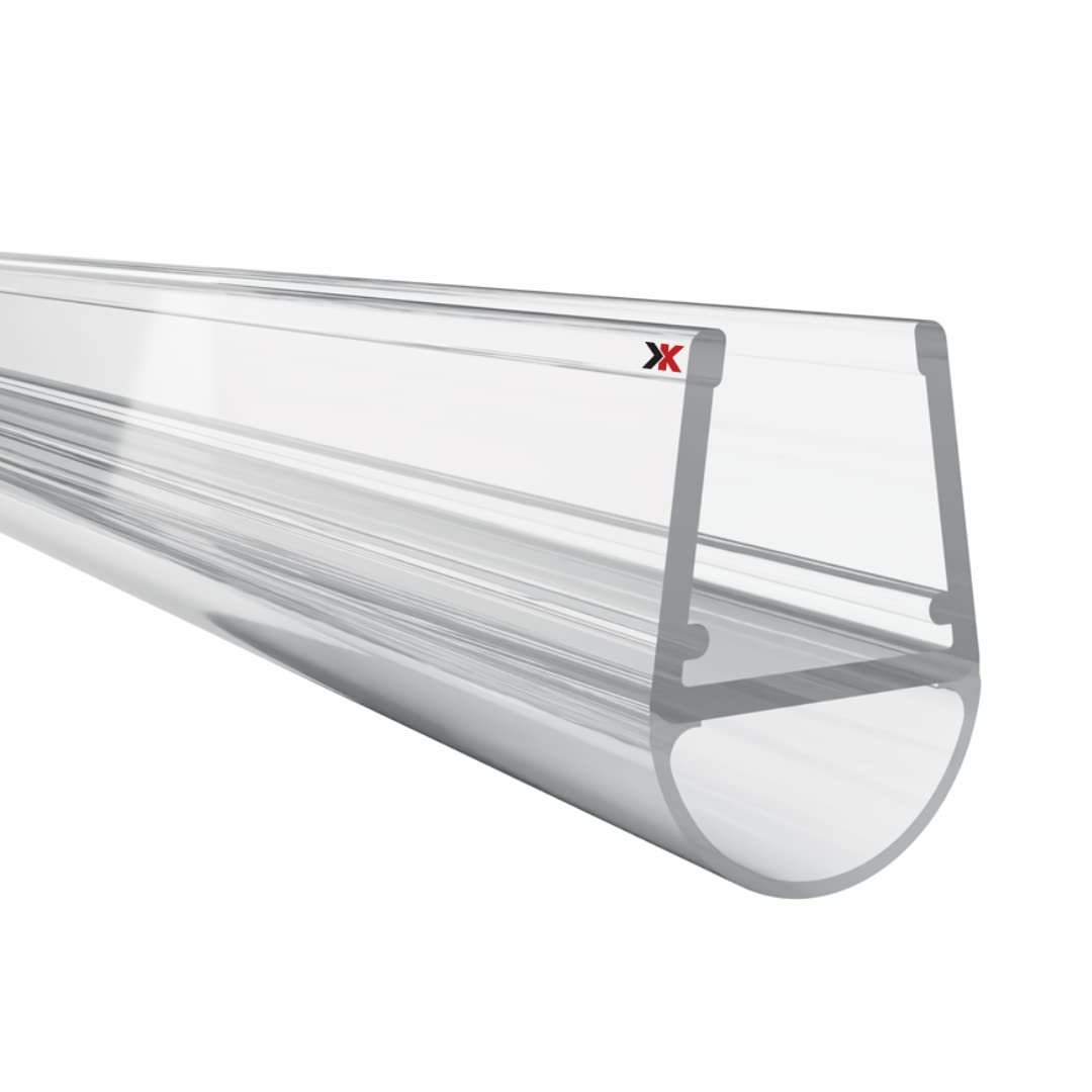 KRAUS Premium Duschdichtung DD-2 Duschtürdichtung für 10-12mm Glasstärke à 2000mm in transparenter Optik Duschdichtungen für Duschtüren & Duschkabinen Dichtungen vom Experten