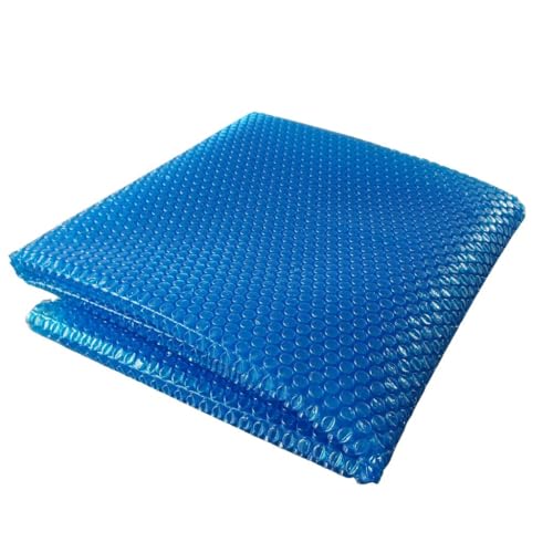 CoverMio Solarfolie Pool rechteckig | Solarplane für Pool | blau | Stärke 400 mµ | zuschneidbar | Solar Poolabdeckung zum Poolwasser erwärmen (Blau, 5 x 3 m)
