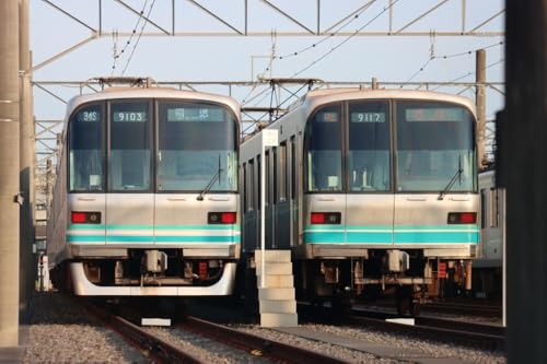 【日本の風景ポストカード】東京メトロ南北線9000系電車 ポストカードはがき photo by MIROのサムネイル