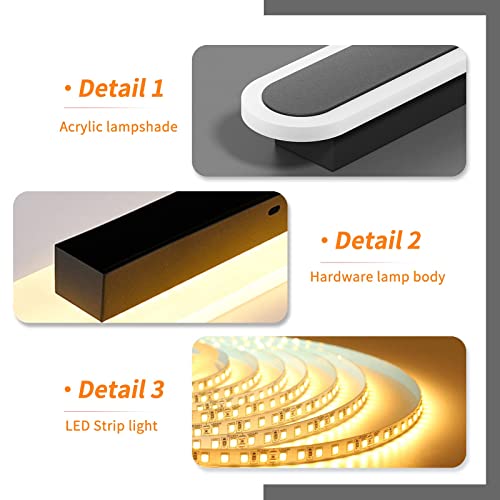 Mikeru 60CM Outdoor LED Wall Light - Image 4