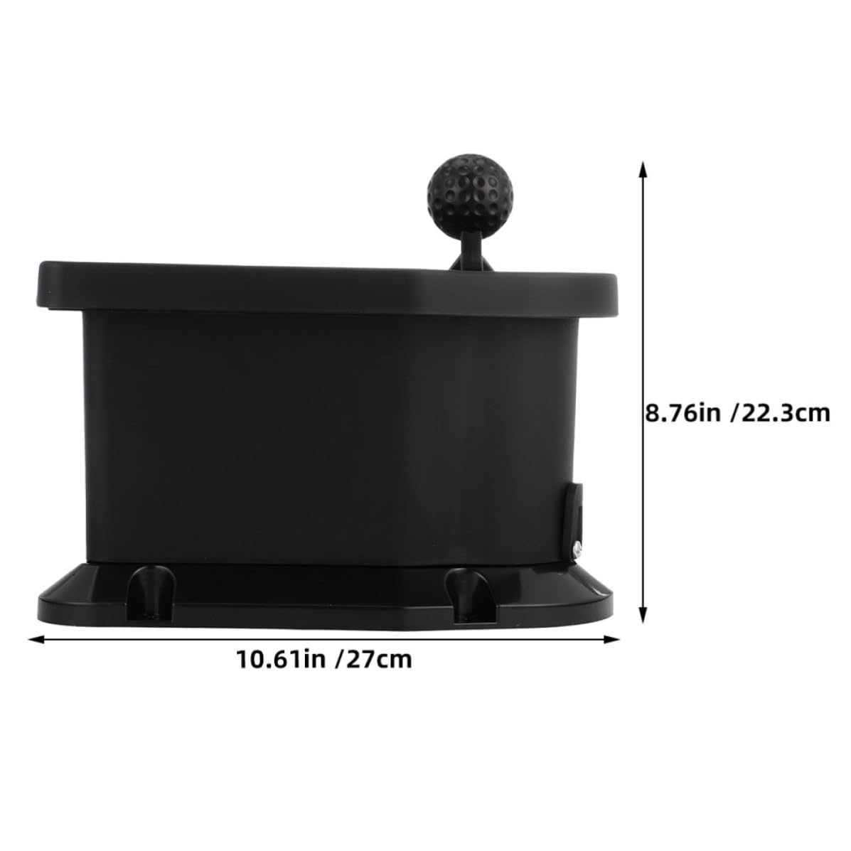 Homoyoyo Kit de Limpieza de Golf Limpiador Portátil de Palos de Golf Plástico Negro en Casa y Viaje