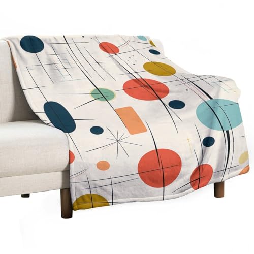Couverture moderne pour lit canapé fauteuil plaid chaud léger 167x228 cm - 2
