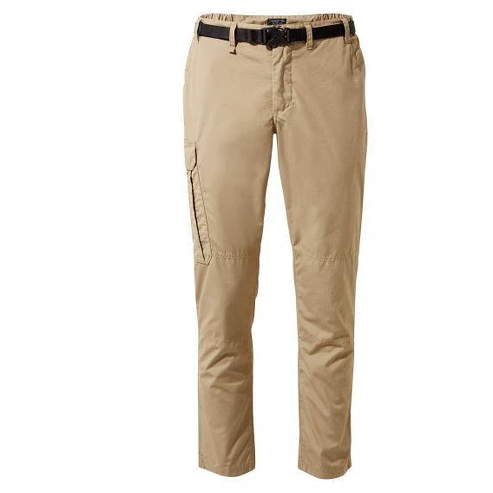 Craghoppers Mens Kiwi Slim Trousers Raffia 42W / 32L