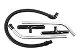 Cen-Tec Systems 91255 Reinigungsset mit 2-teiligem S-Stab aus Aluminium und Vakuum-Werkzeug, 35,6 cm (mit Schlauch)