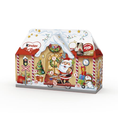 Kinder Dolce Casa - Calendario Avvento 2025, 24 Cioccolatini e...