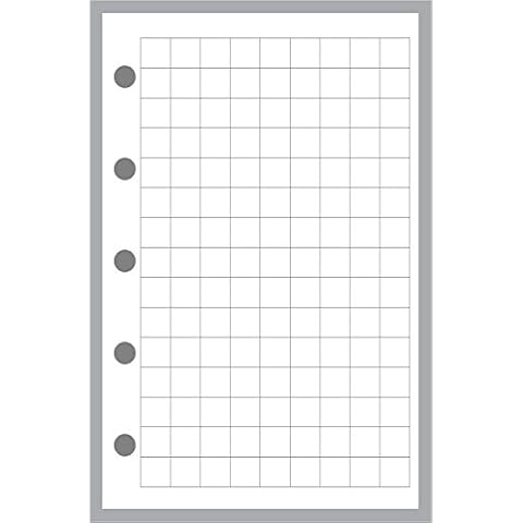 Mini Size Graph Paper Refill (2.75" x 4.25") Cover