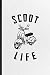 Scoot It: Blank Funny Scooter Motorcycle Lined Notebook/ Journal For Delivery Rider Repairmen, Inspirational Saying Unique Special Birthday Gift Idea Classic 110 Pages