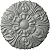 Ekena Millwork ROS03X03FL 3 7/8-Inch Od X 1/2-Inch P Floral Rosette