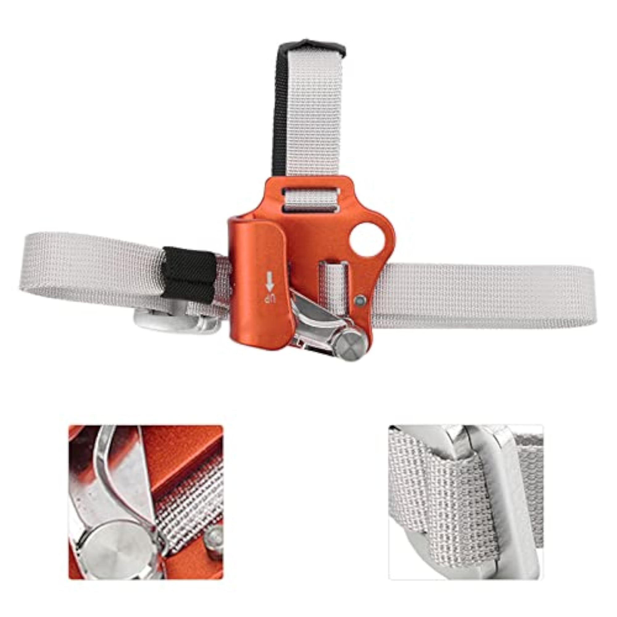 High Hardness Foot Climbing Ascender, Adjustable Buckle