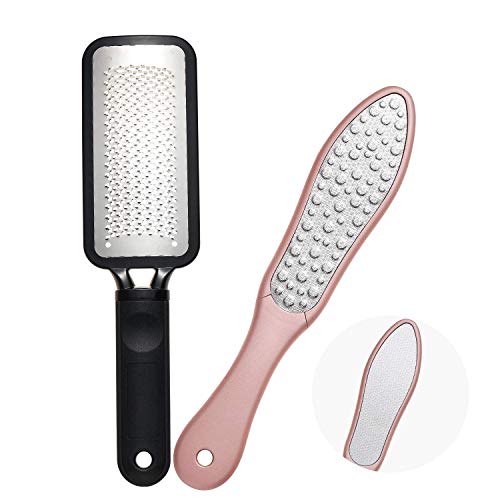 Foot Scrubber Pedicure Tools Rasp - 2 PCS Callus Remover for Feet, Foot File Foot Scrubber Pedicure Kit Tools Set Foot File Callus Removers for Feet Foot Care Foot Callus Remover