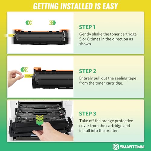 Image of 206A Toner Cartridges (with Chip) Works with HP Color Pro MFP M283fdw M283cdw, Pro M255dw M255nw, MFP M282nw M283 M282 M255 Printer | W2113A, 1 Pack Magenta