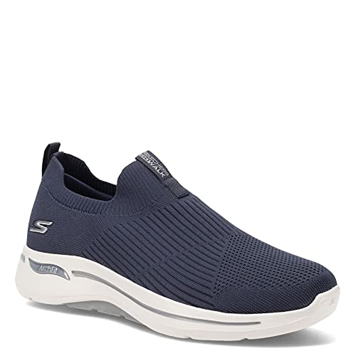 Skechers Skechers Men's Gowalk Arch Fit-stretchfit Athletic Slip-on Casual Loafer Walking Shoe Sneaker, Navy, 10.5