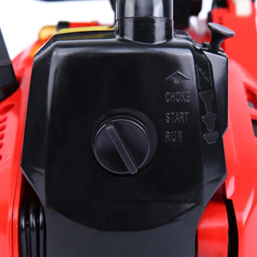 Ridgeyard Petrol Chain Saw Cutting Wood Gas-Powered Chainsaw 25CC 2-Stroke Single Cylinder Light Weight Chain Saw