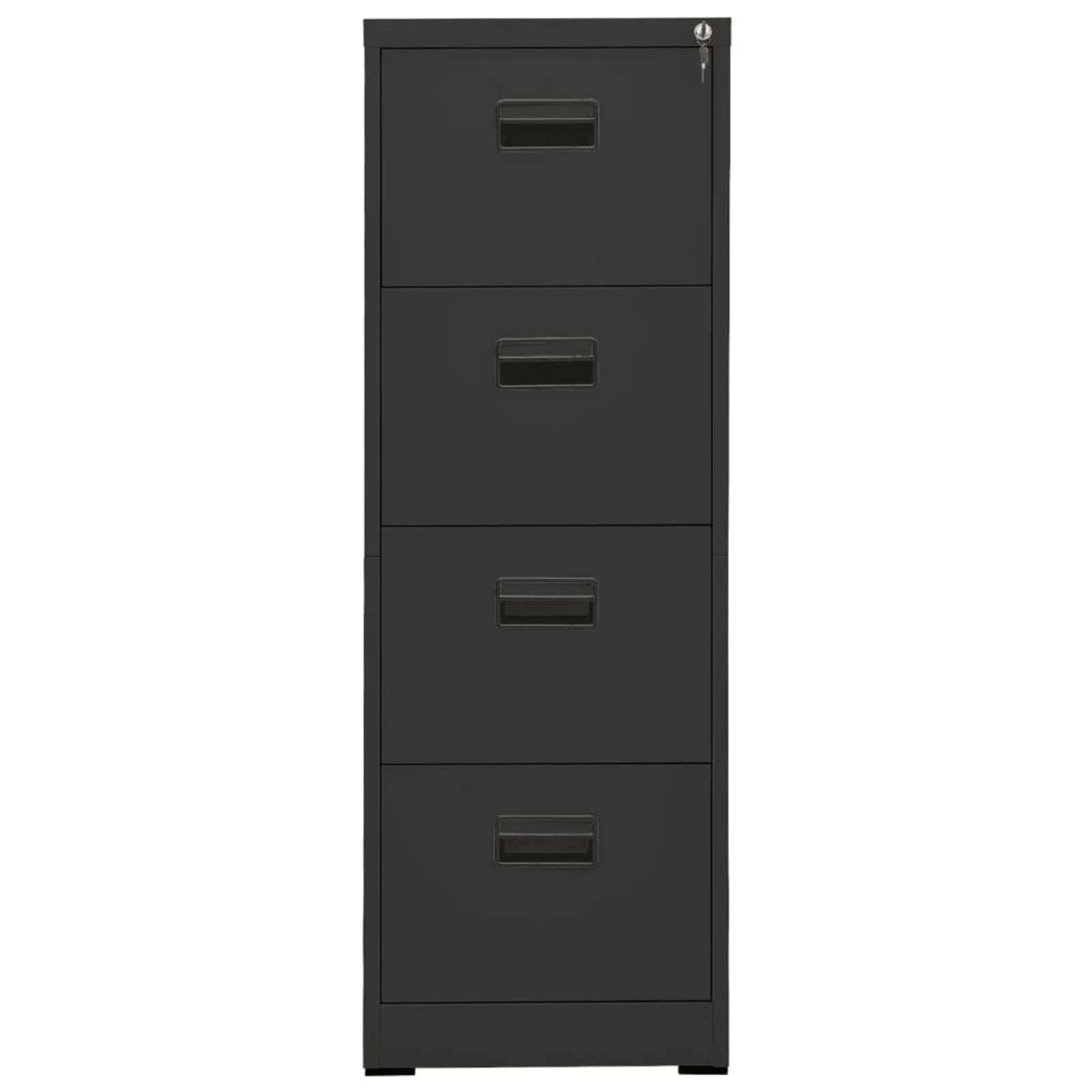 Armadio Classificatore Antracite 46x62x133 cm in Acciaio,Armadio Classificatore,Armadi Archivio,Schedario da Ufficio,Cassettiera da Ufficio-336281