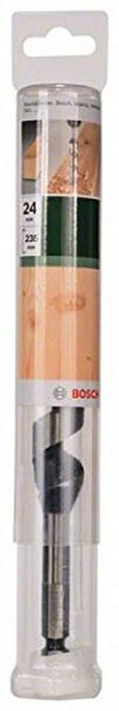 Bosh 2609255250 - Punta del trapano a trivella per legno con punto filettato di autotaglio, diametro 24 mm