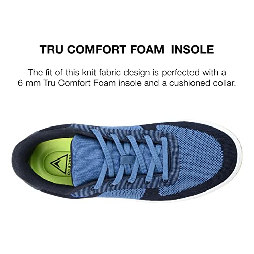 Vance Mens Topher Tru Comfort Foam Knit Lace-up Athleisure Sneaker4