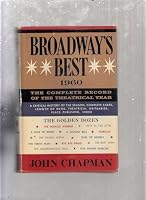 Broadway's Best 1960: The Complete Record of the Theatrical Year B000OKWJHS Book Cover