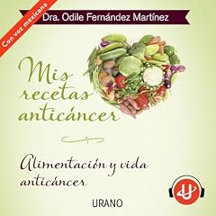 Diseño de la portada del título Mis recetas antic&aacute;ncer