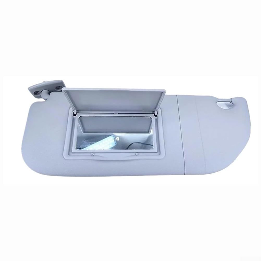 Parasole sinistro per Citroën C3 - 98038433DS Ricambio Lato Conducente con Specchio Telaio ABS e Copertura in Tessuto Oxford