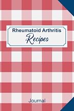 Rheumatoid Arthritis Recipes Journal: Personalized Blank Cookbook Journal For Recipes To Write In - A Recipe Keepsake Book With Custom Touch – Buffalo Plaid Design.