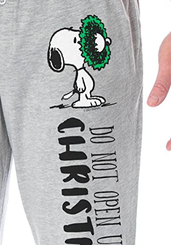 Peanuts Adult Snoopy Christmas Character Loungewear Sleep Pajama Pants3